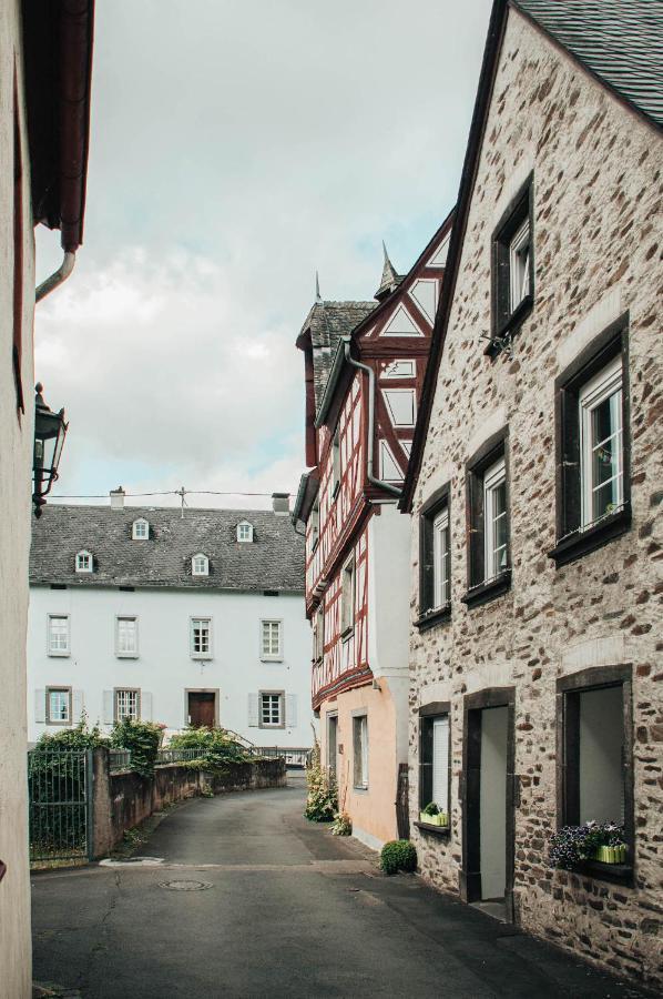 Genuss Cottage - Ferienhaus Im Weindorf An Der Mosel Pommern Bagian luar foto